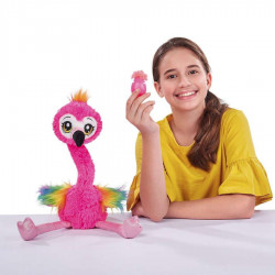 kontaktstyrd leksak frankie flamingo