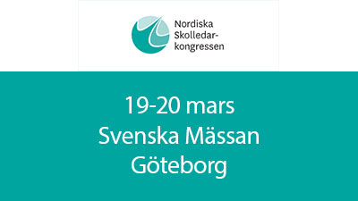 Grafisk bild Nordiska Skolledarkongressen, 19-20 mars 2024
